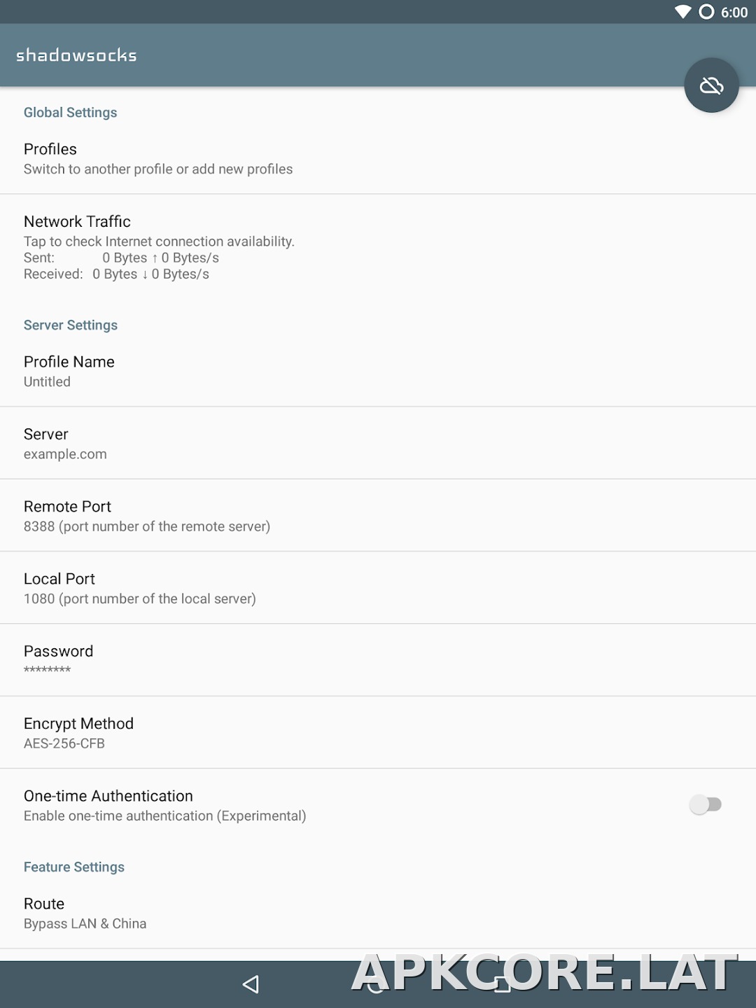 Shadowsocks скриншот 5